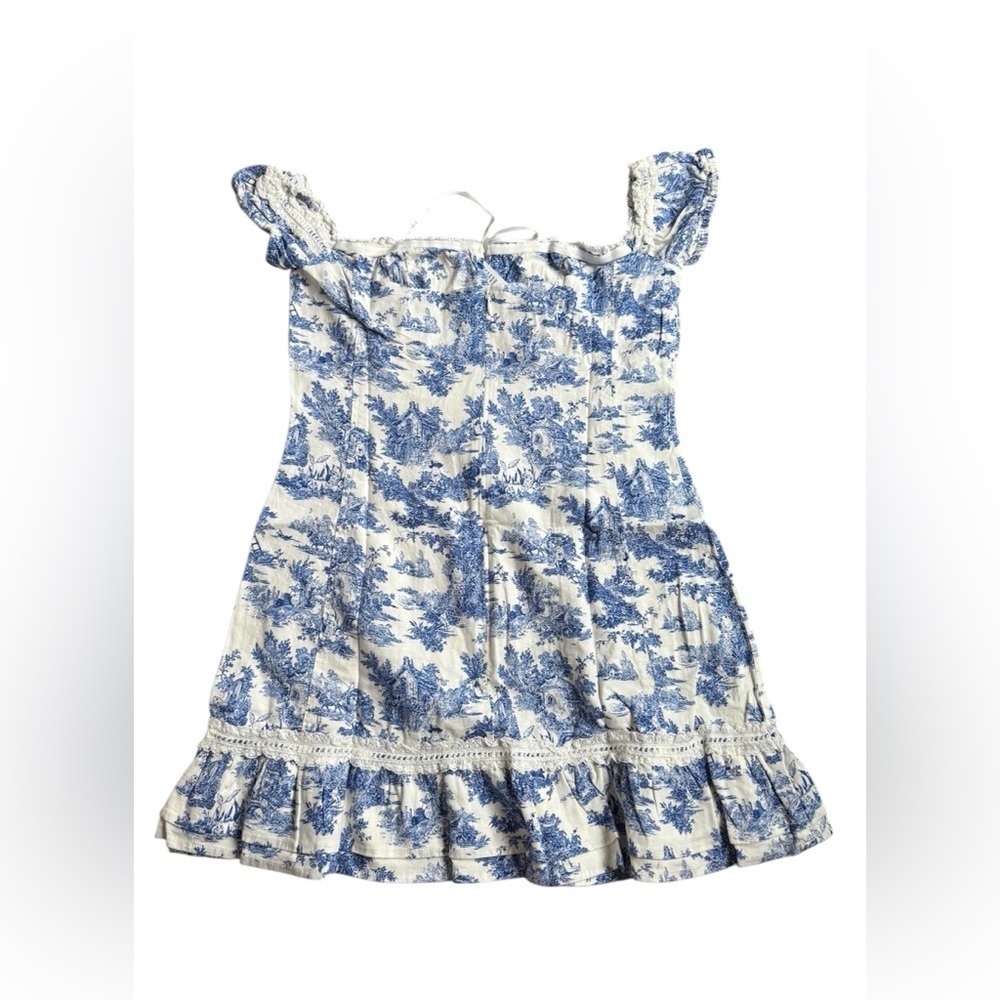 Kimchi Blue Francesca Off-The-Shoulder Mini Dress Size L - Picture 3 of 4